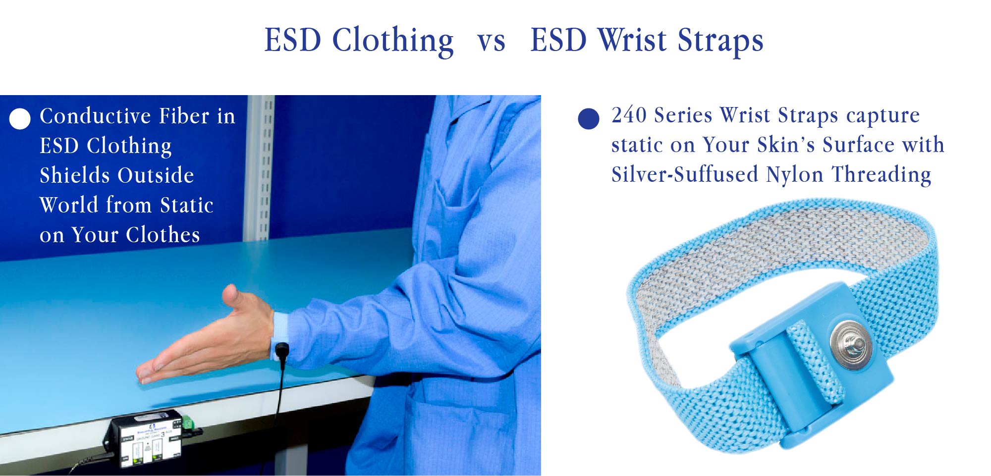 Elimstat ESD Wrist Straps Grounding Bracelets